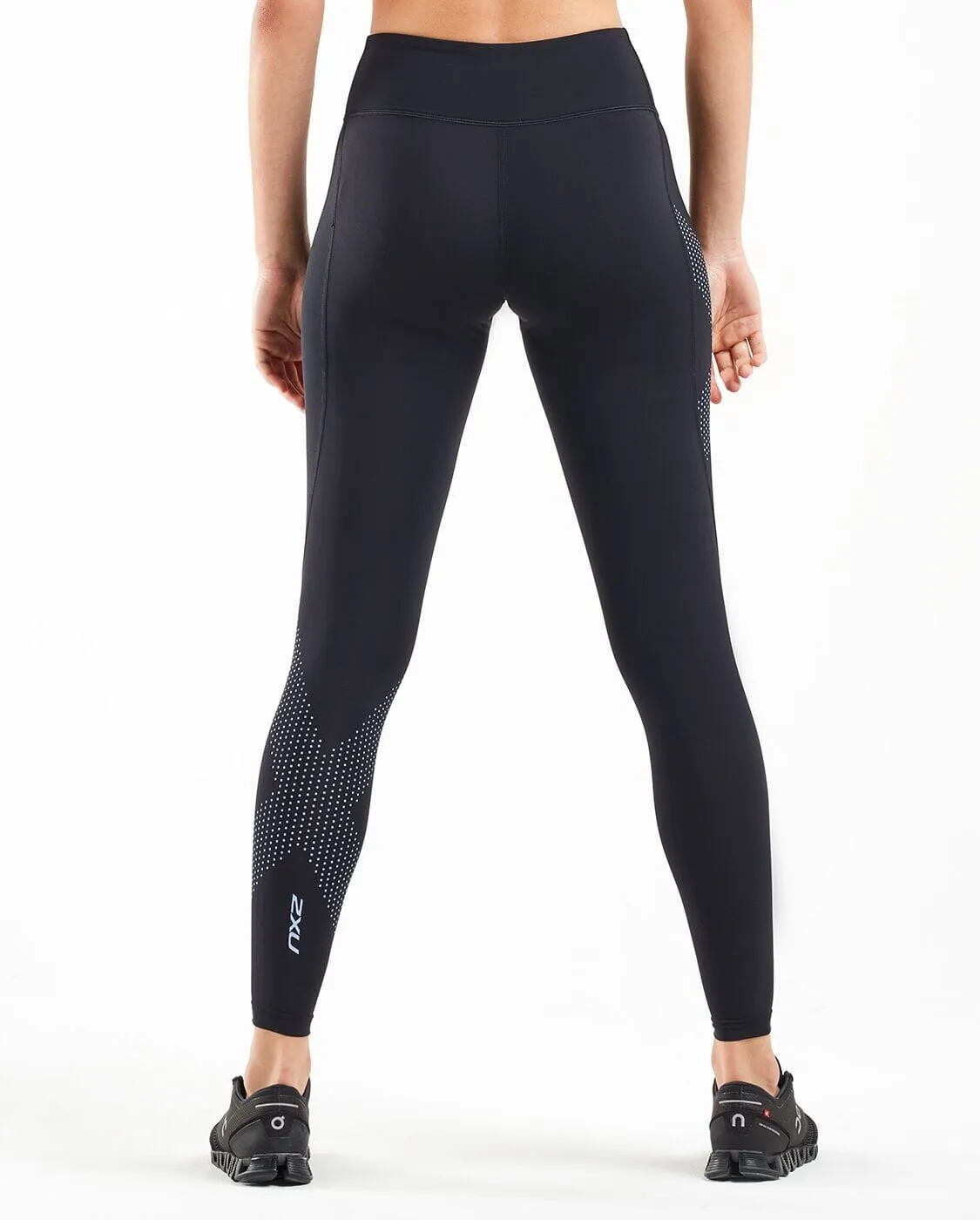 2XU Women's Motion Mid-Rise Compression Tights WA2864B