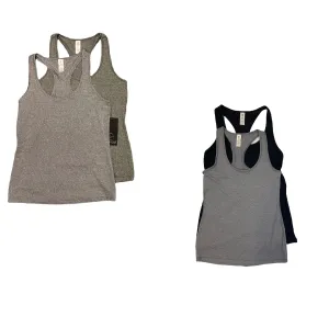 90 Degree Women's Racerback Athletic Moisture Wicking Tank Top Set, 2 Pack