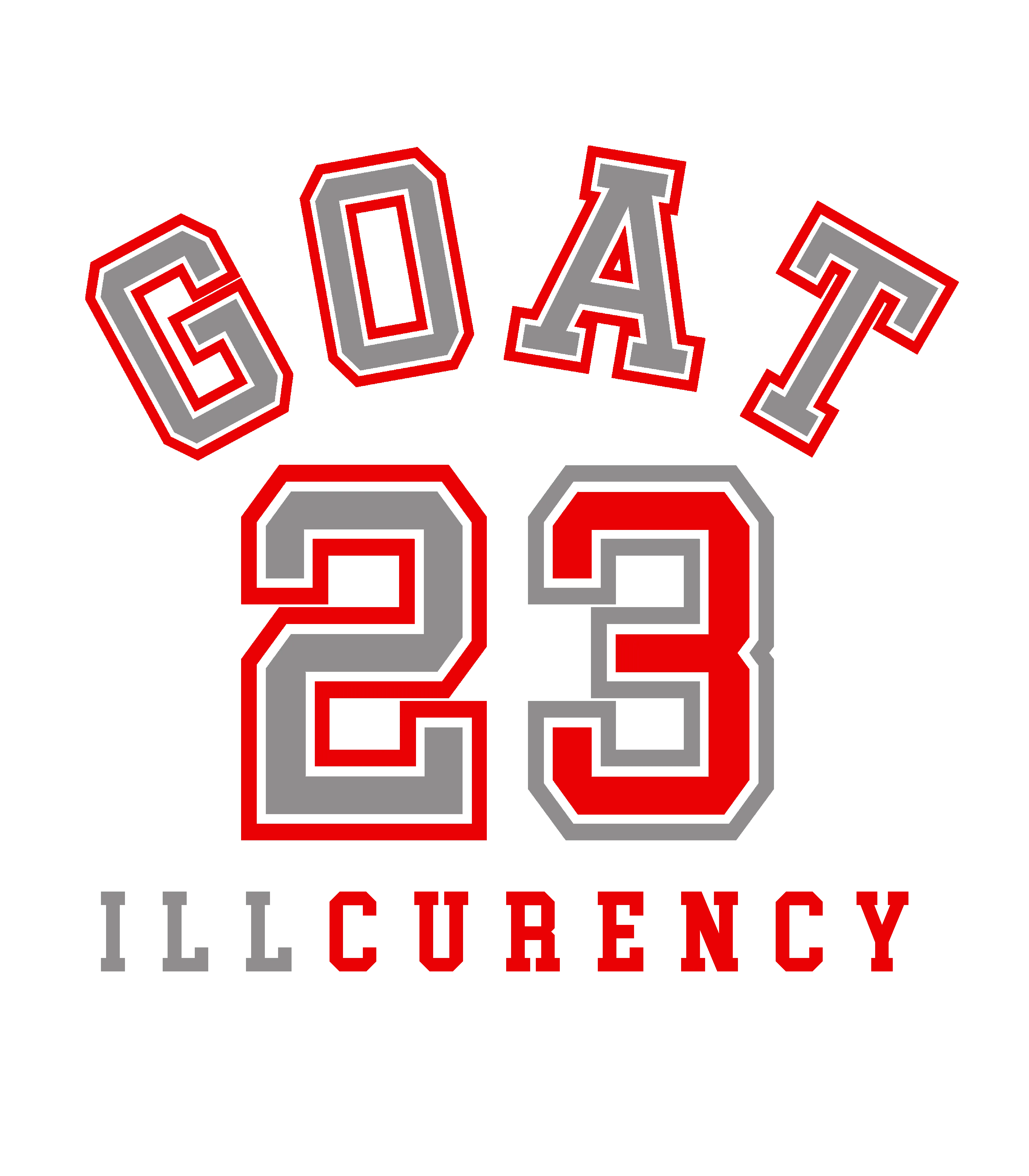 Air Jordan 13 Wolf Grey - White T-Shirt (GOAT 23)
