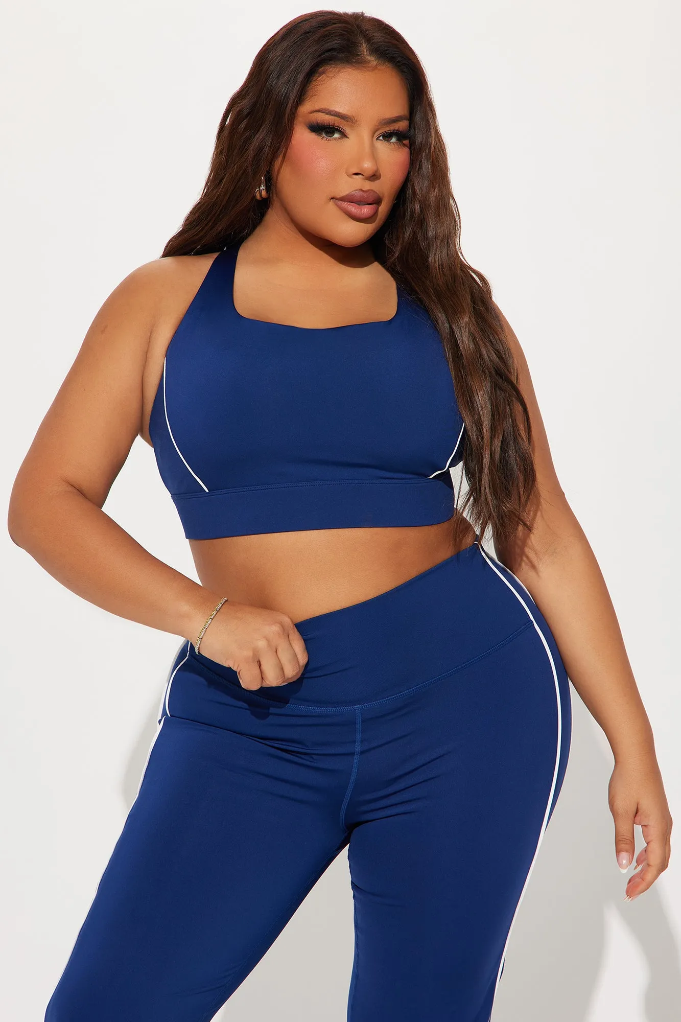 Aligned Elevate Sports Bra - Midnight Blue