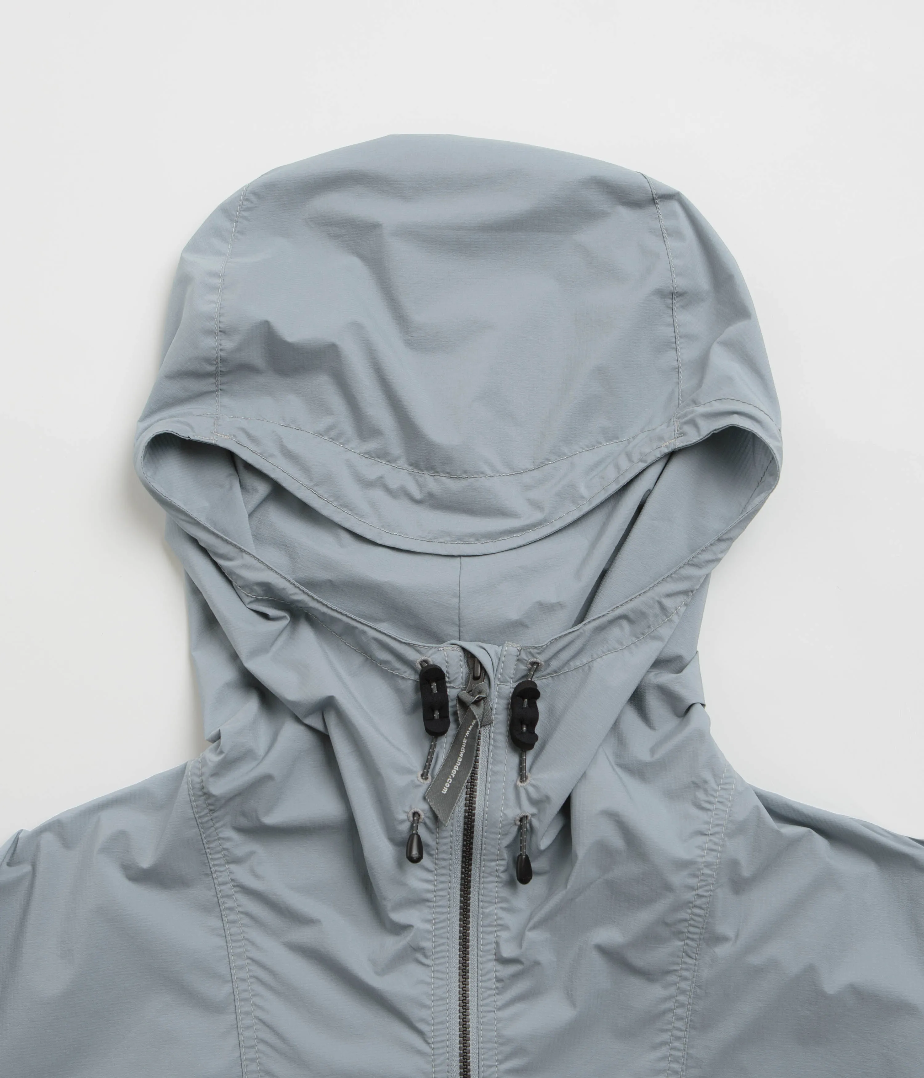 and wander Pertex Wind Jacket - Light Blue