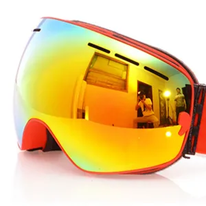 Ashore Shop Ski Goggles, 2023 New Brand Professional Anti-fog Double Lens UV400 Big Spherical Men Women Ski Glasses Skiing Snowboard Goggles