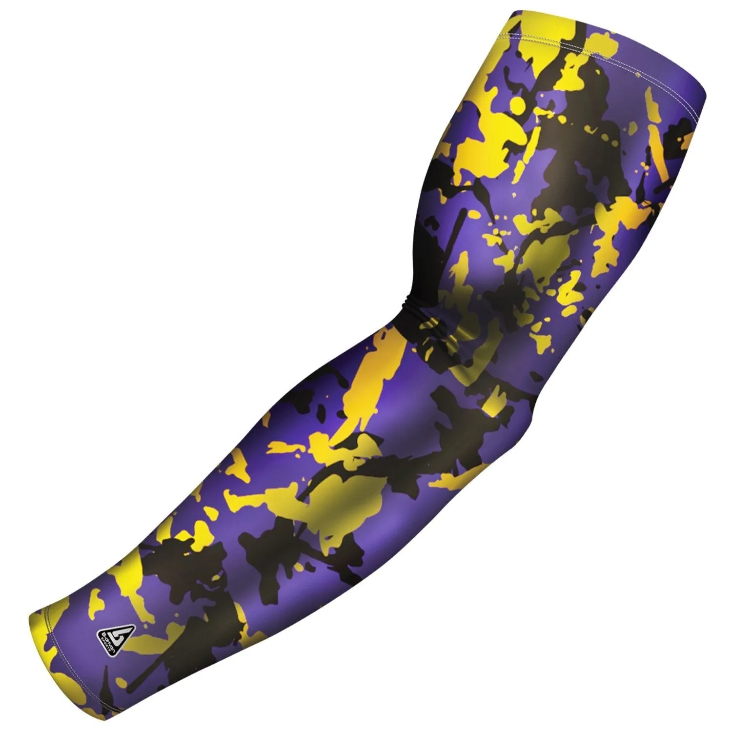 Baseball | Compression Arm Sleeves - Gold