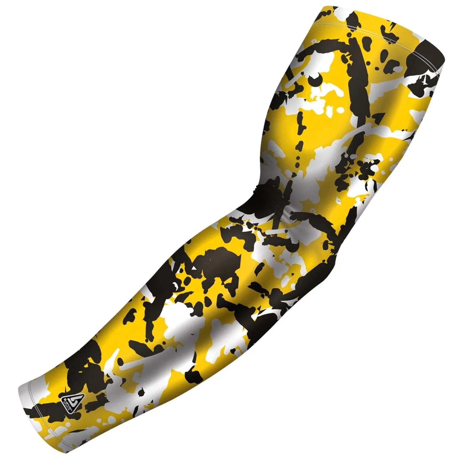 Baseball | Compression Arm Sleeves - Gold
