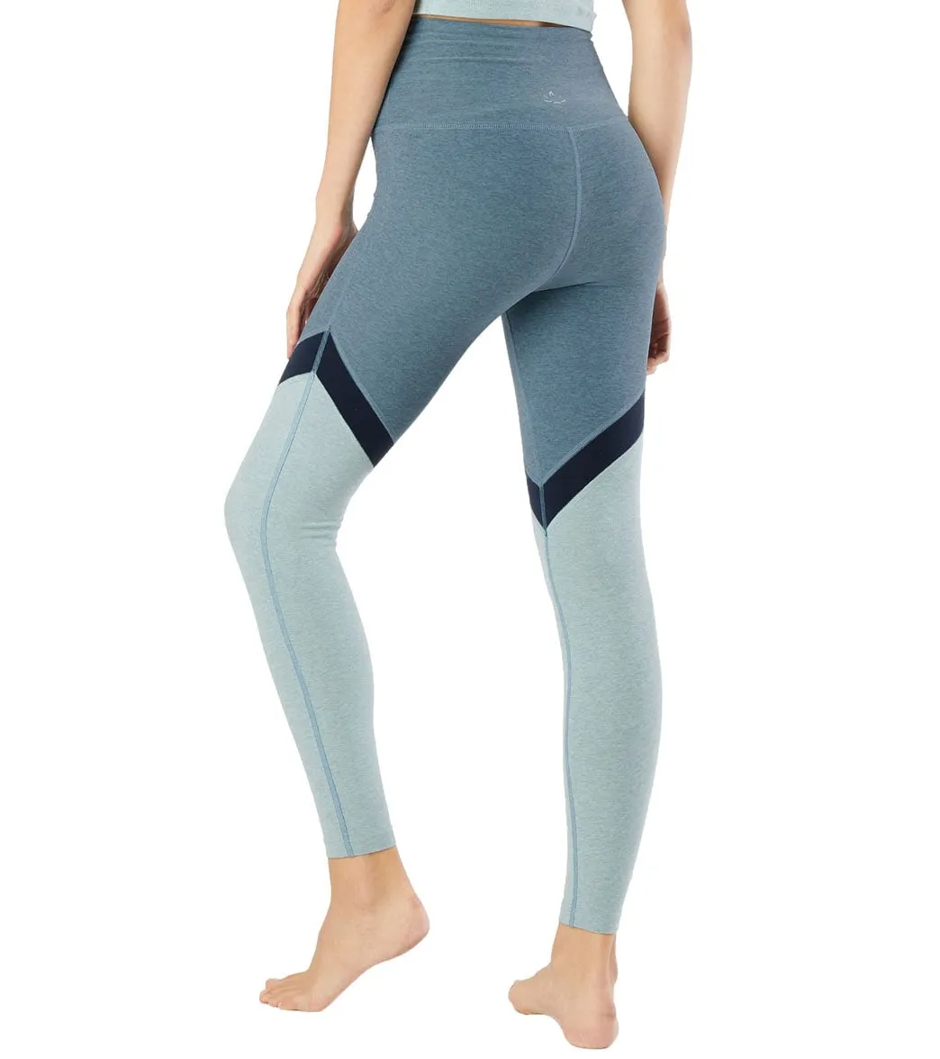 Beyond Yoga Tri-Panel Spacedye High Waisted 7/8 Yoga Leggings