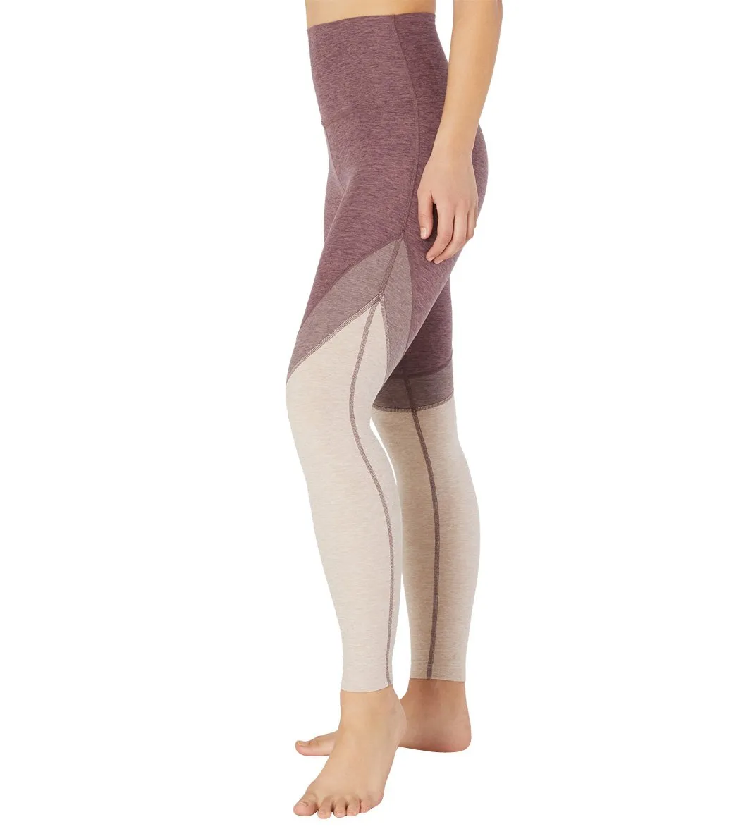 Beyond Yoga Tri-Panel Spacedye High Waisted 7/8 Yoga Leggings