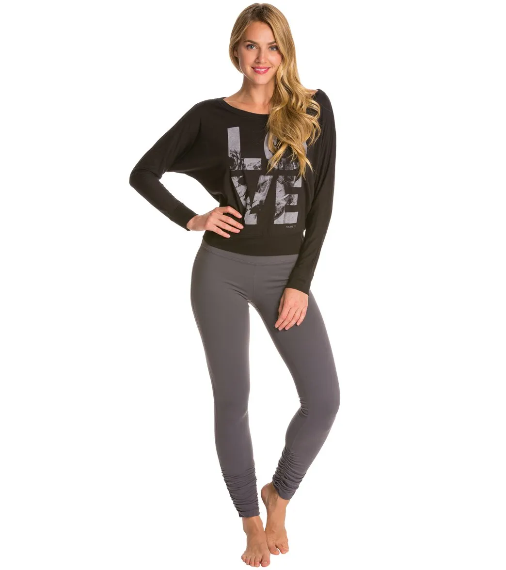 Beyond Yoga Women's Essential Gathered Yoga Leggings