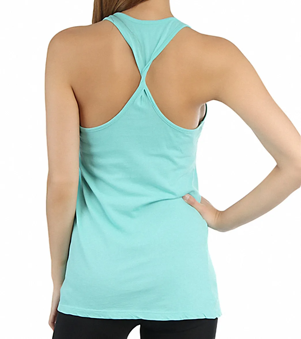 Beyond Yoga Women's Twist Racerback Tank