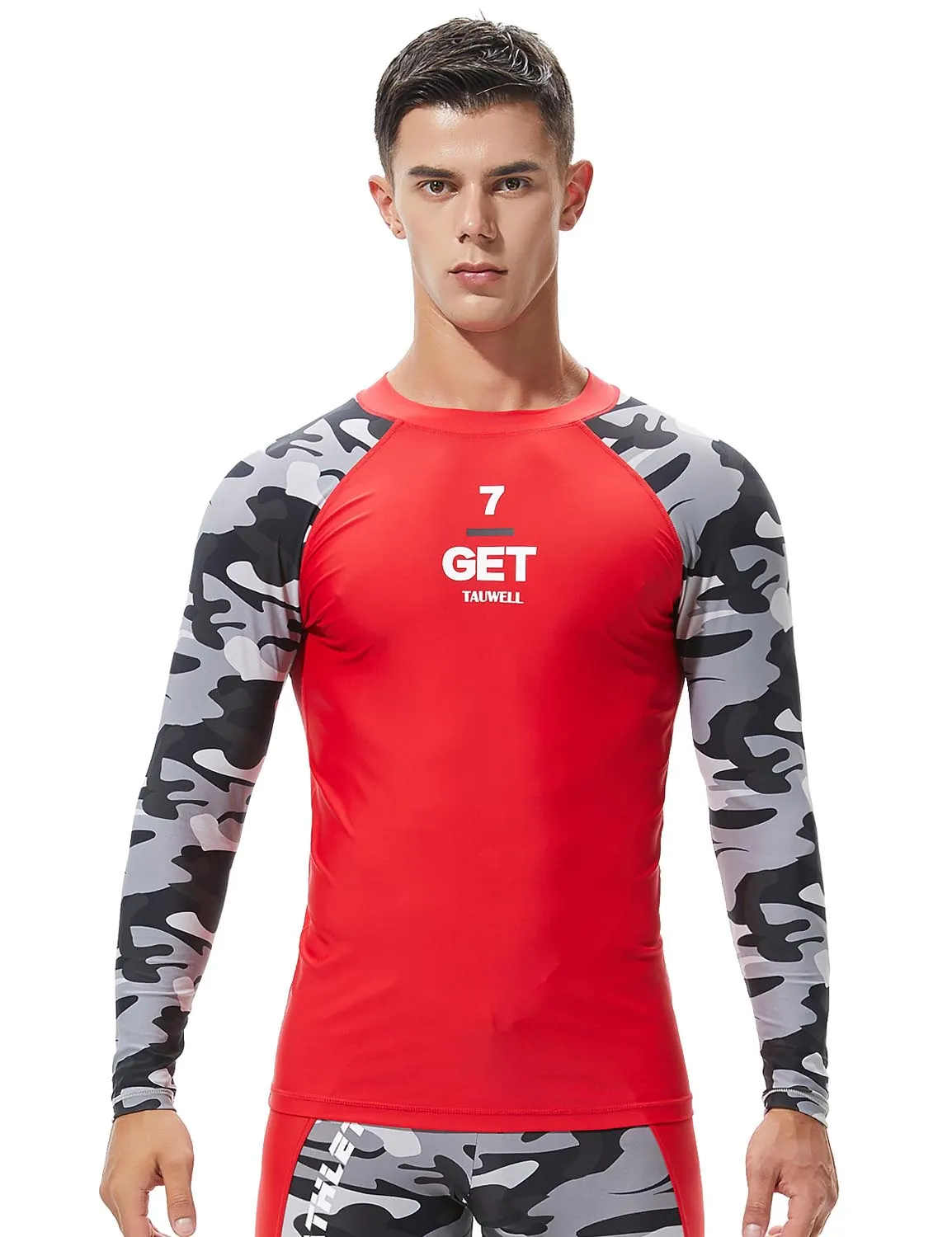 Camouflage Rash Guard Surfing Shirt 8802