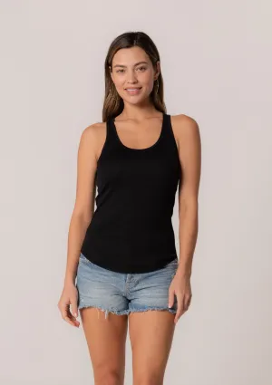 Casual Racerback Scoop Neck Tank Top