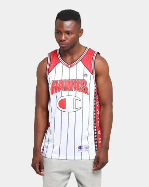 Champion Illawarra Hawks Off-Court NBL Jersey White/Red