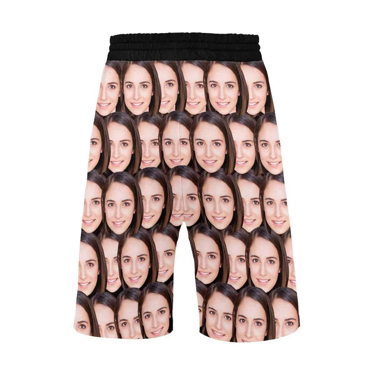 Custom Face All You Simple Personalized Photo Men's All Over Print Casual Shorts