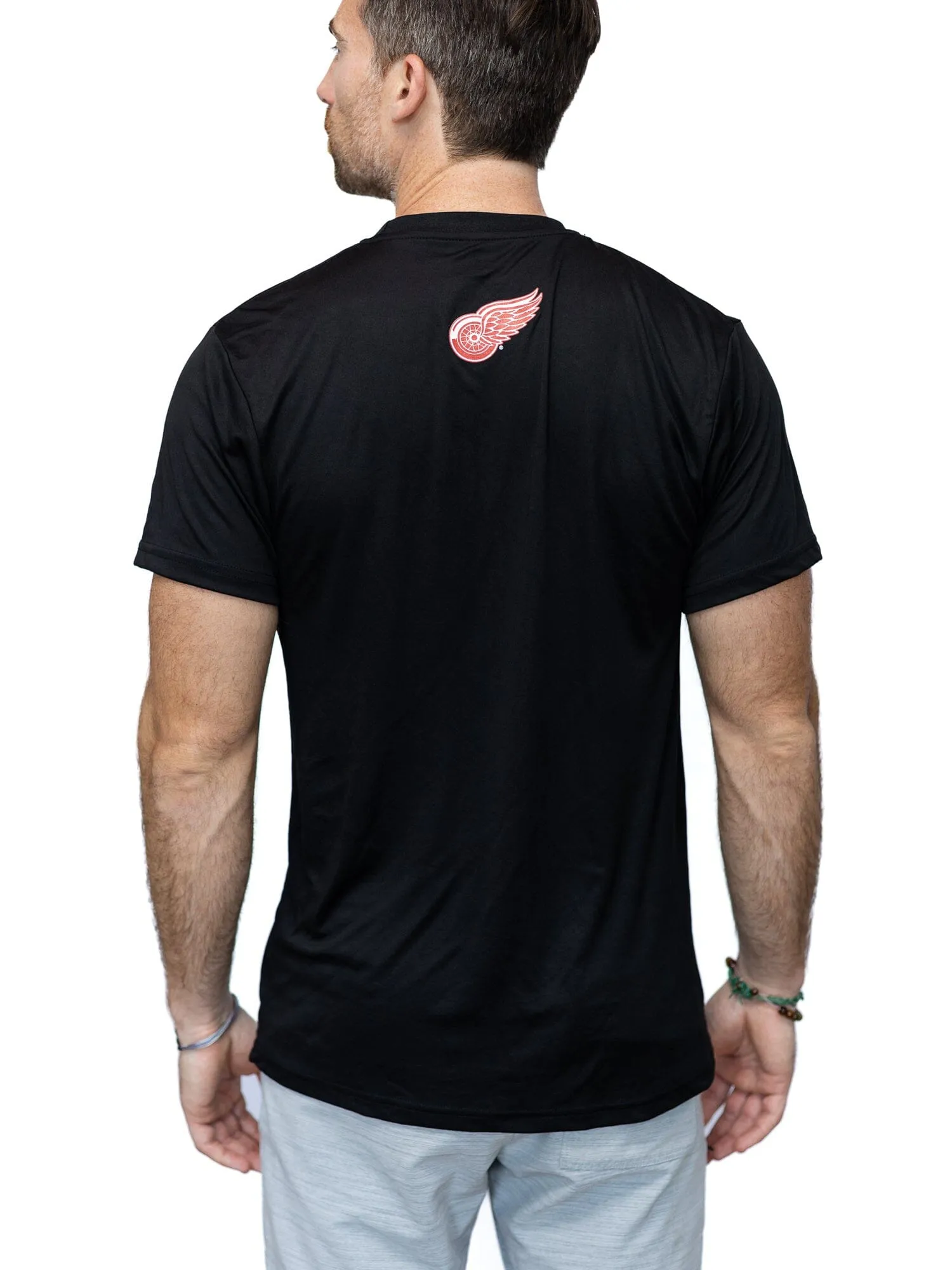 Detroit Red Wings "Full Fandom" Moisture Wicking T-Shirt