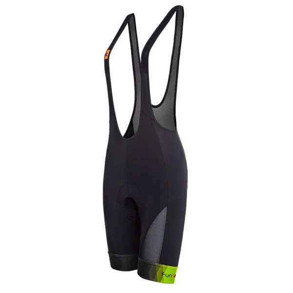 Funkier Havana Ladies DBL Strap Bib Short