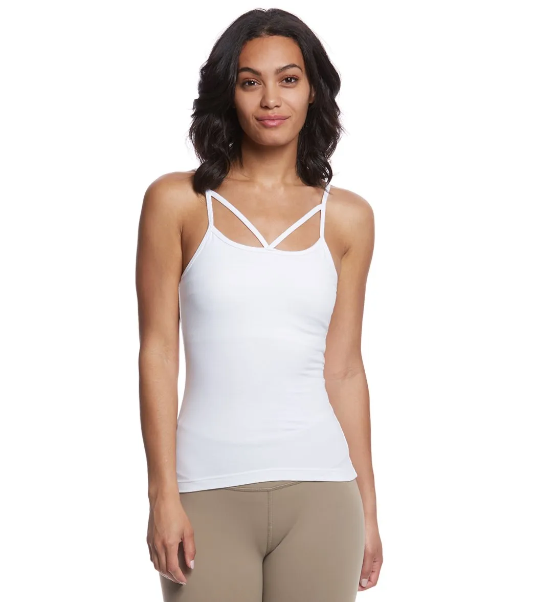 Hard Tail Strappy Front Yoga Tank Top