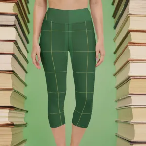 Herringbone Yoga Capri Leggings | Fitness Leggings, lioness-love
