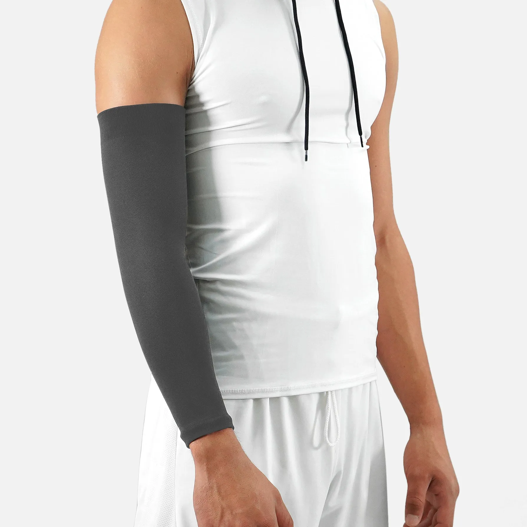 Hue Dark Gray One Size Fits All Arm Sleeve