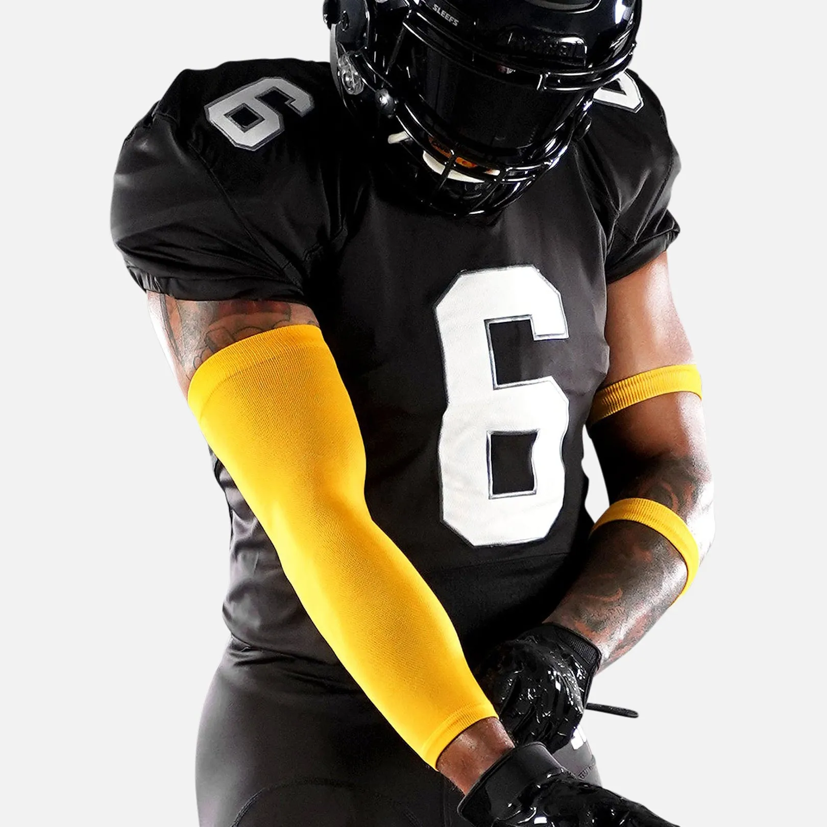 Hue Yellow Gold One Size Fits All Arm Sleeve
