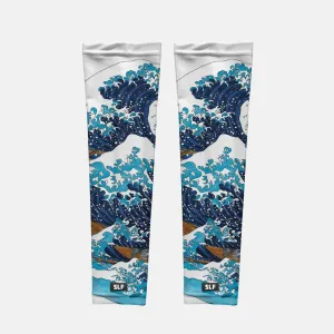 Japanese Waves UV Arm Sleeves (pair)