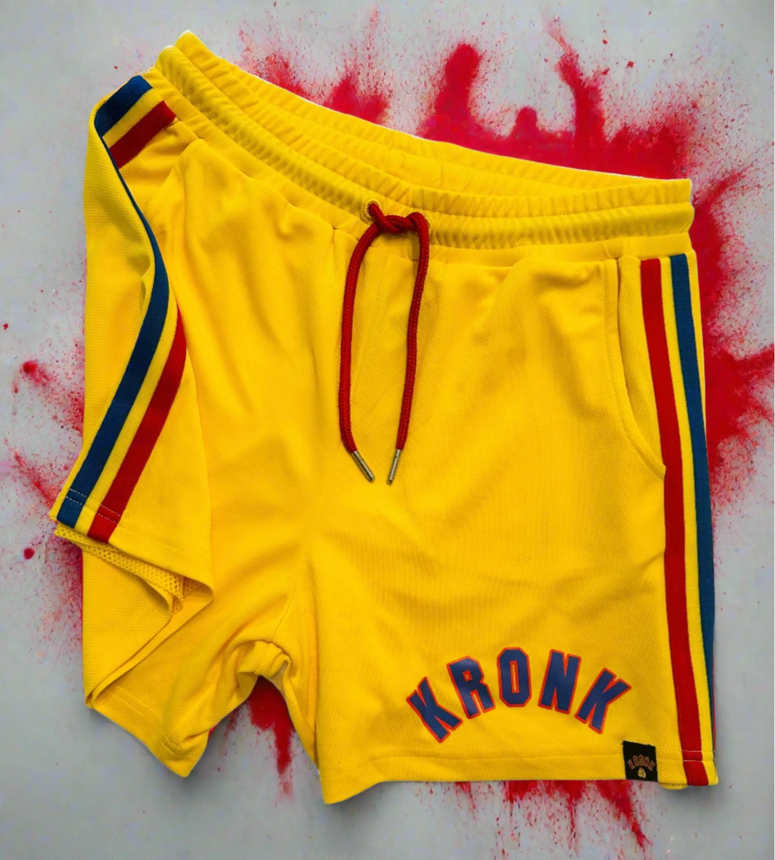 KRONK WAR Shorts Yellow