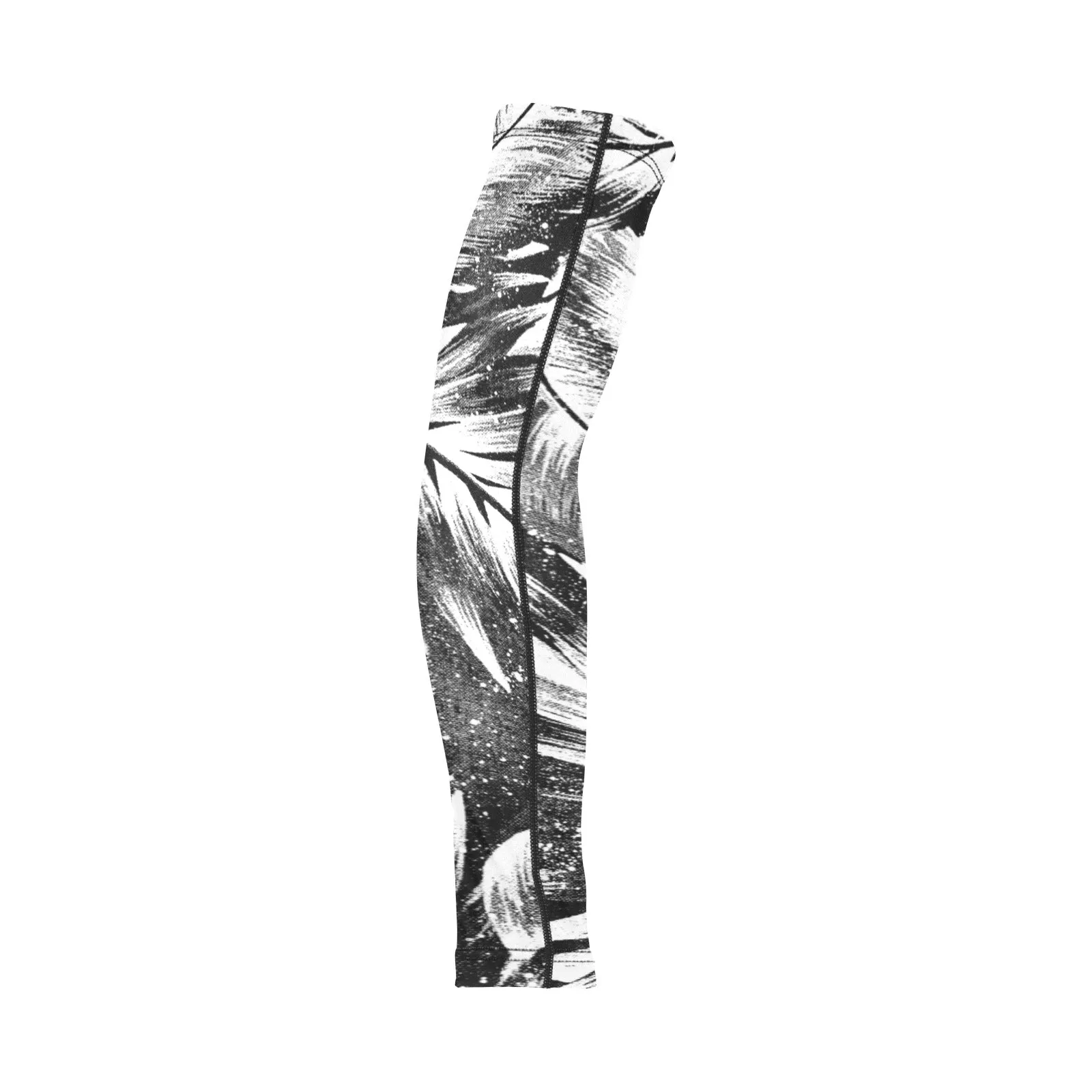 Leaves 1 B & W Weather Protection Arm Sleeves (FWS)
