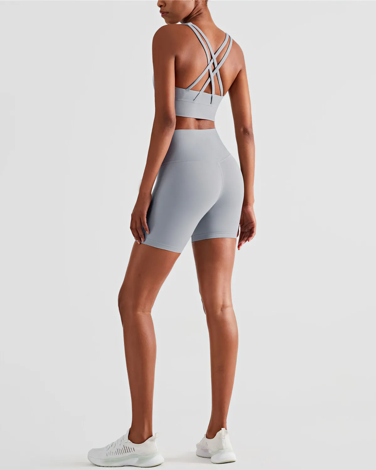 Lillie Seamless Shorts - Grey