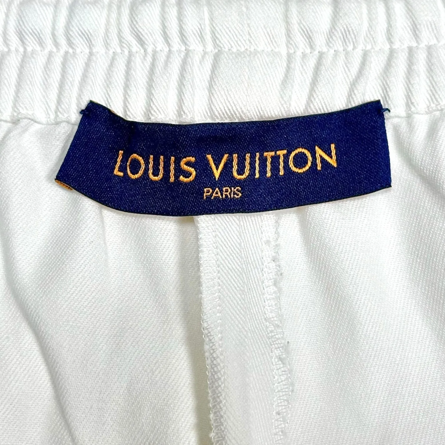 Louis Vuitton x NBA Basketball Shorts Beige Pre-Owned