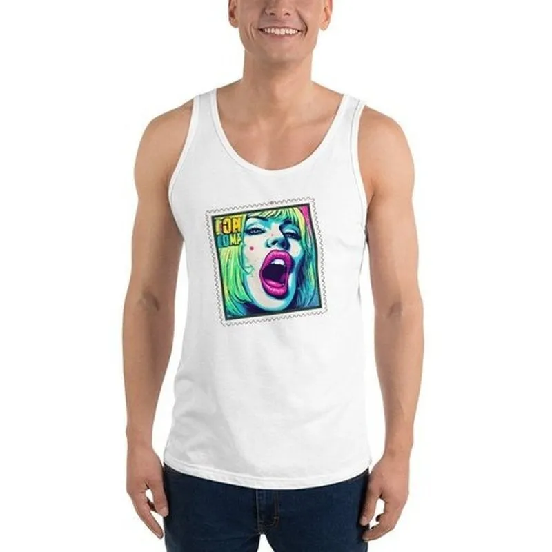LSD Psychedelic Art Tank Top | Clubbing Party Rave Outfit