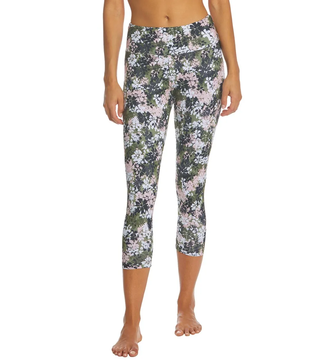 Marika High Waist Printed Yoga Capris