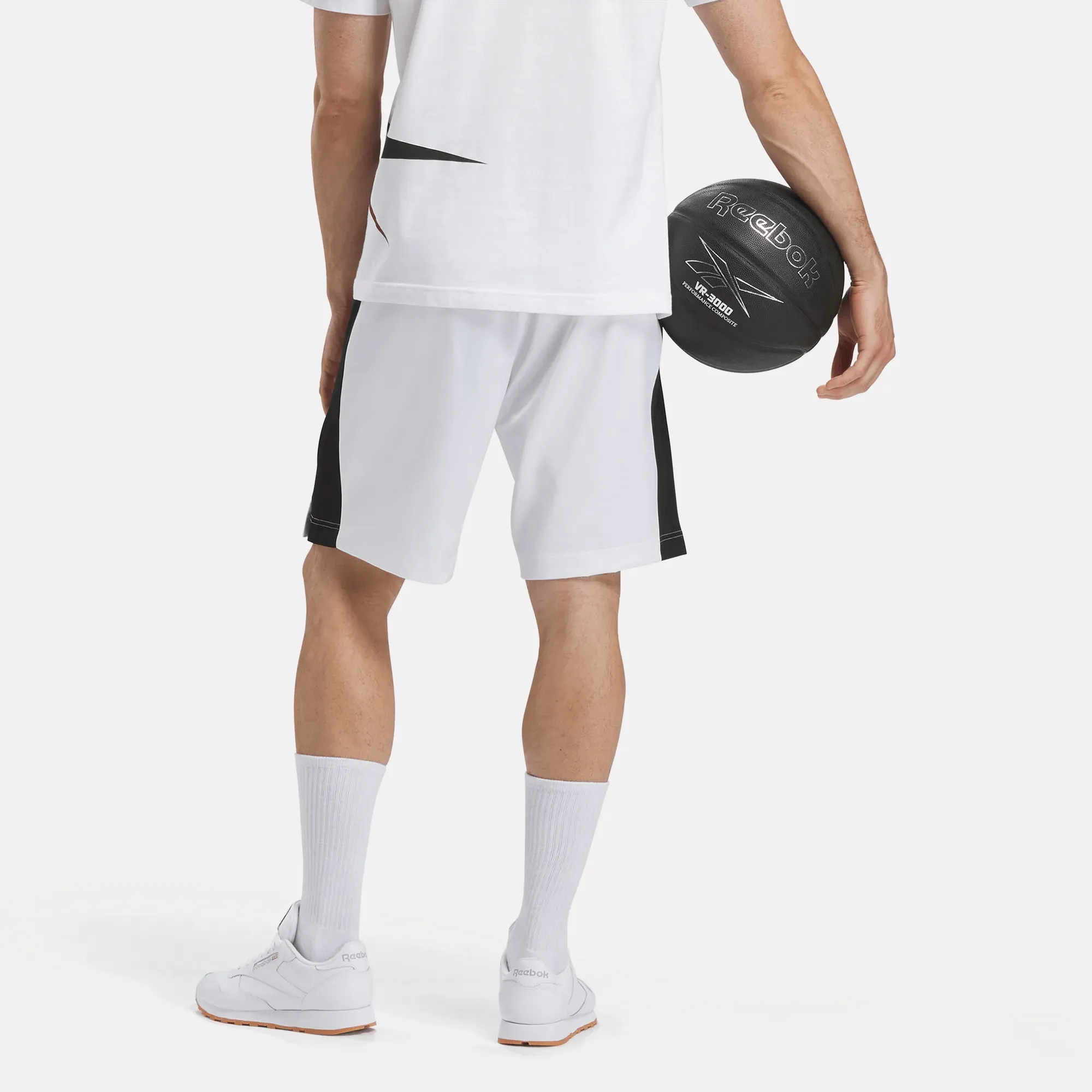 Men's Basketball Satin and Mesh Shorts
