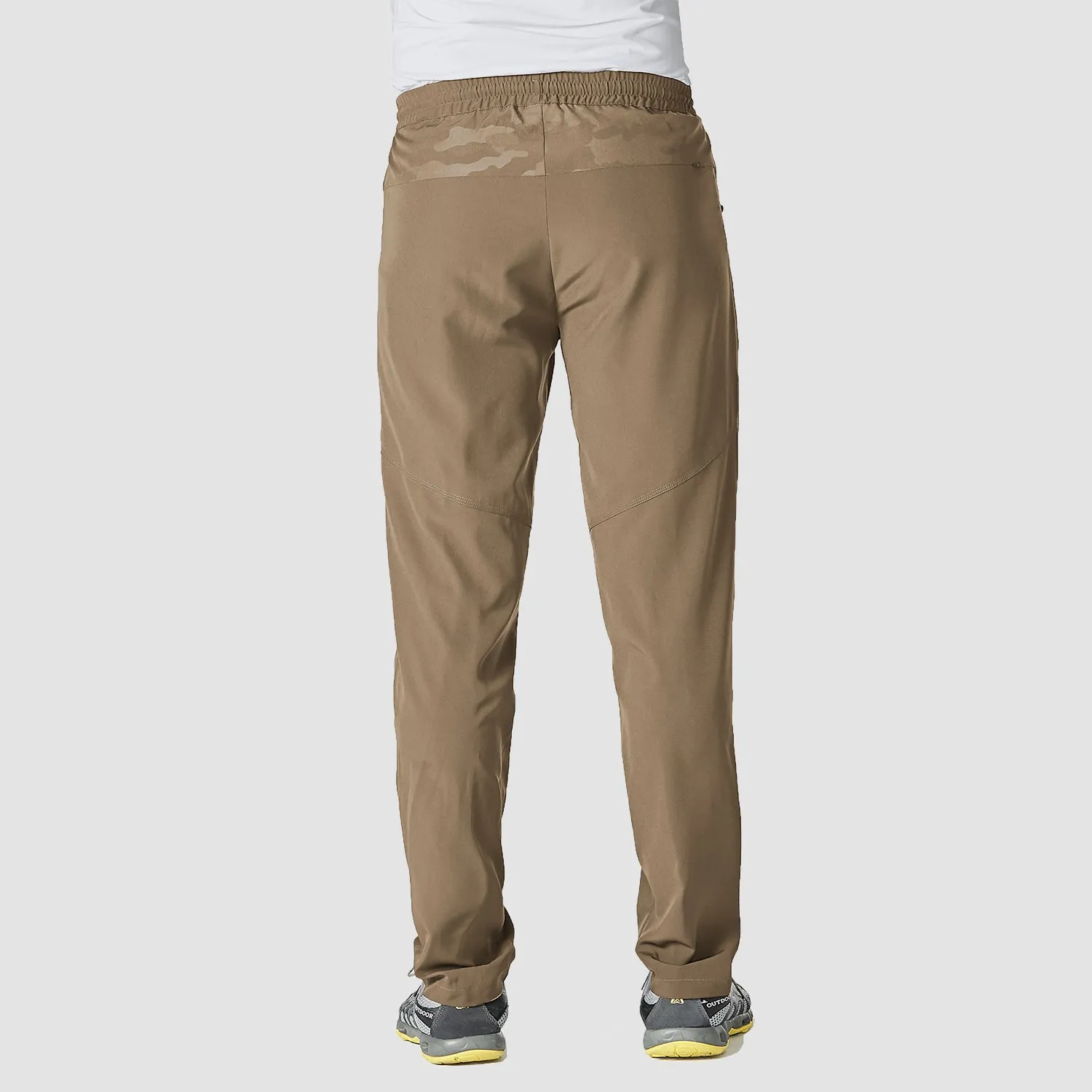 Men's Quick Dry Lightweight Track Pants - Comfortable Summer Style with Zipper Pockets