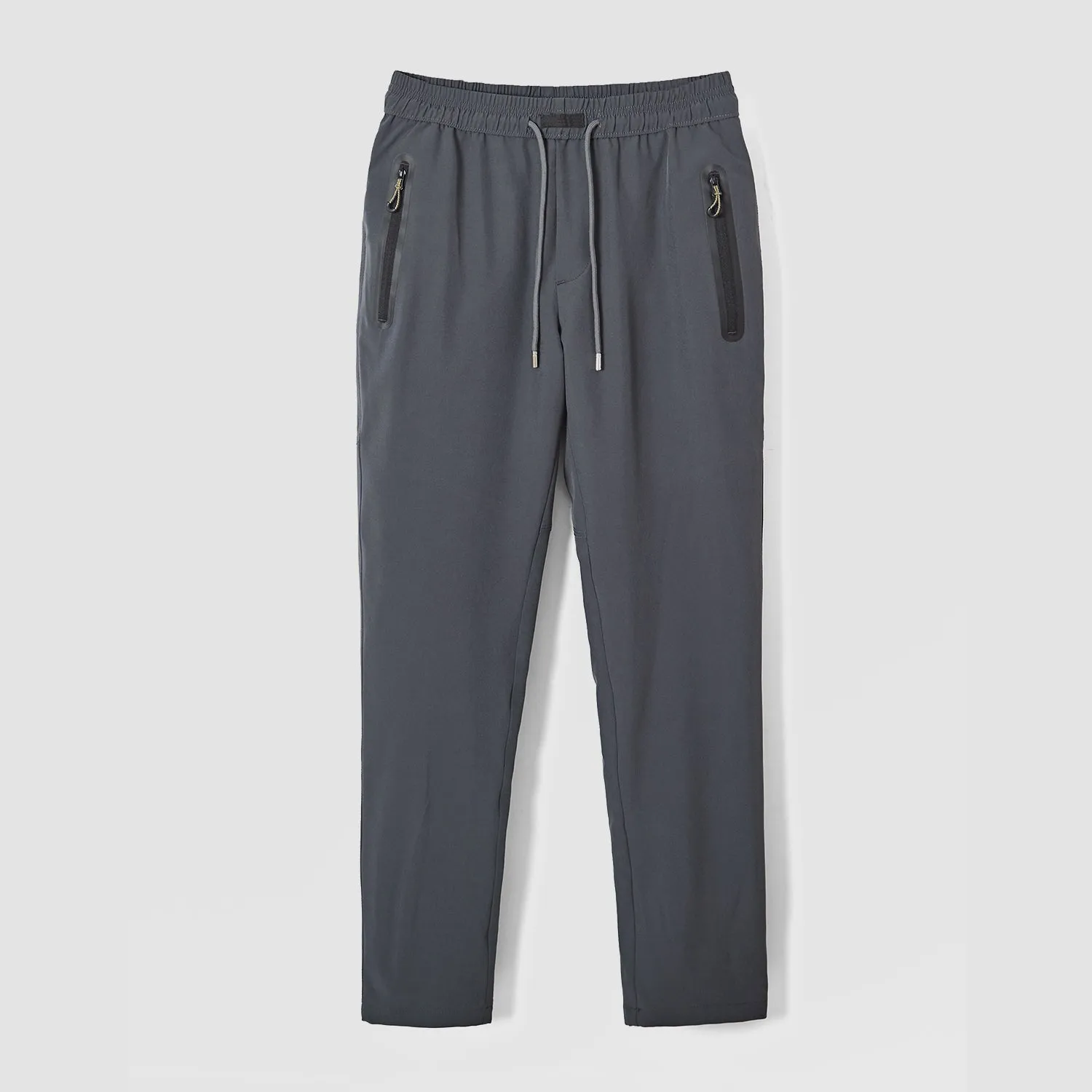 Men's Quick Dry Lightweight Track Pants - Comfortable Summer Style with Zipper Pockets