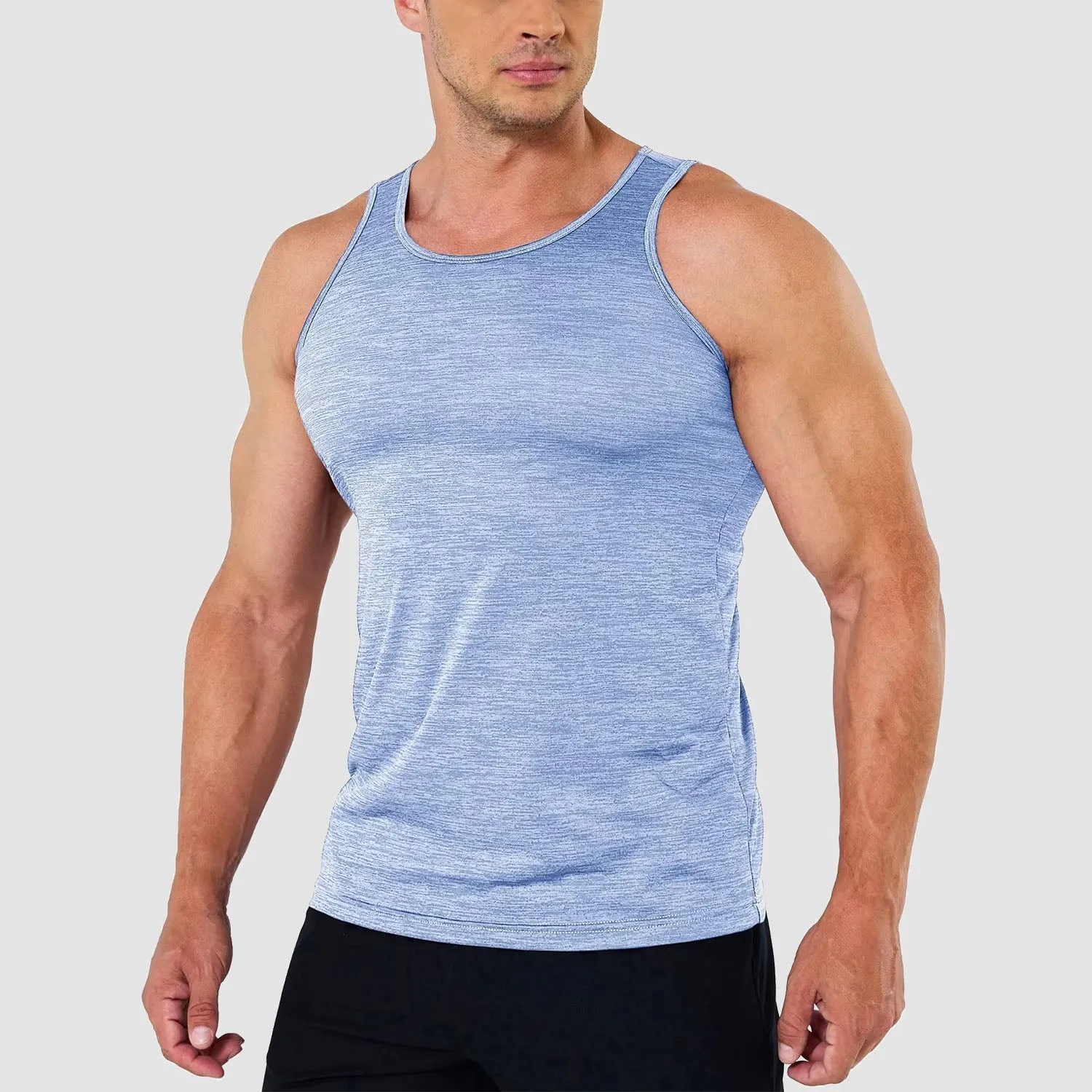 Men's Tank Tops Quick Dry Workout Sleeveless Gym Muscle Shirts