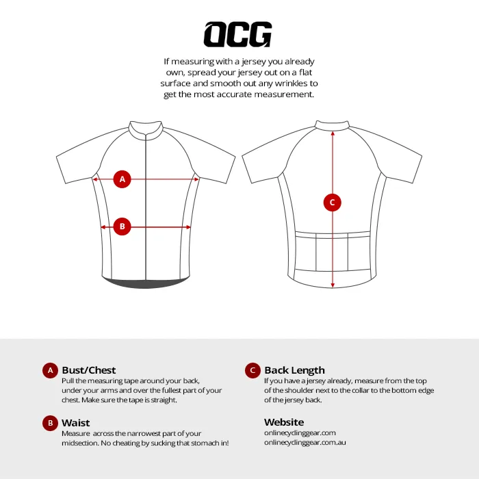 Men's Team Sakura Short Sleeve Cycling Jersey