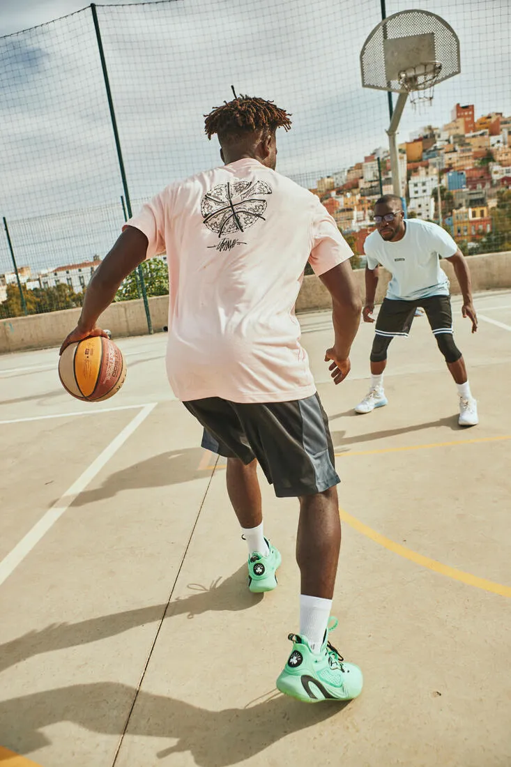 Men's/Women's Basketball Shorts SH500 - Black