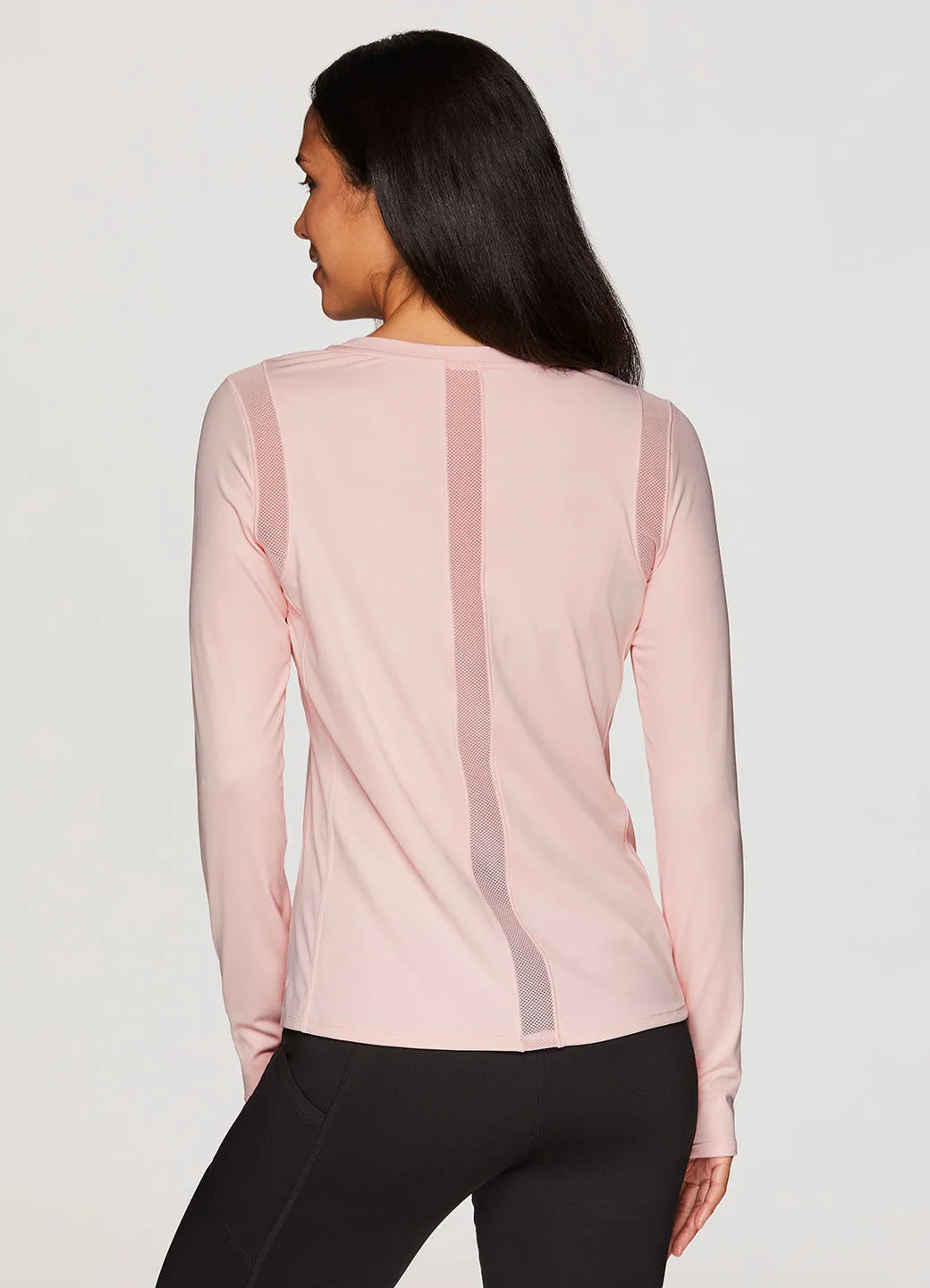 Mesh Crewneck Running Tee