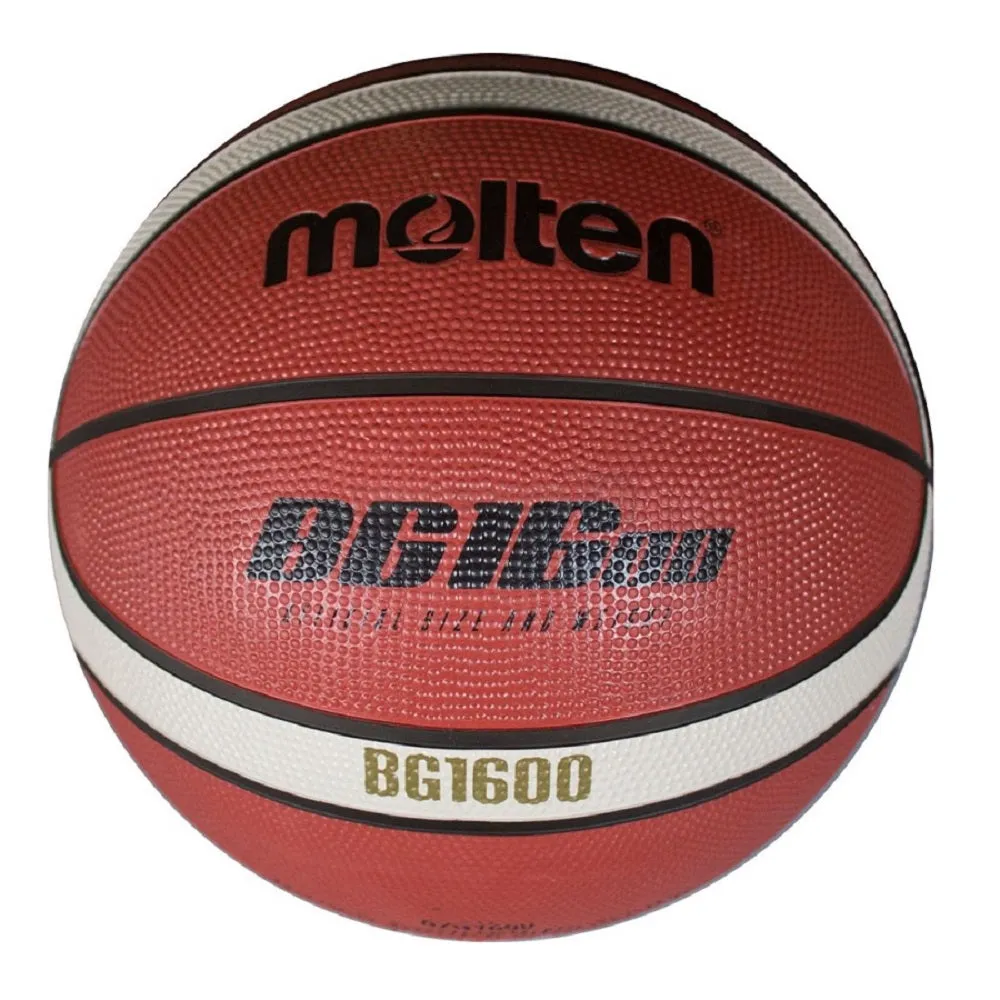 Molten Indoor & Outdoor Basketball (Sizes 5, 6 or 7) | 10 Pack with Bag