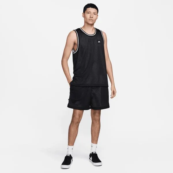 Nike SB Reversible Basketball Skate Shorts Black - White