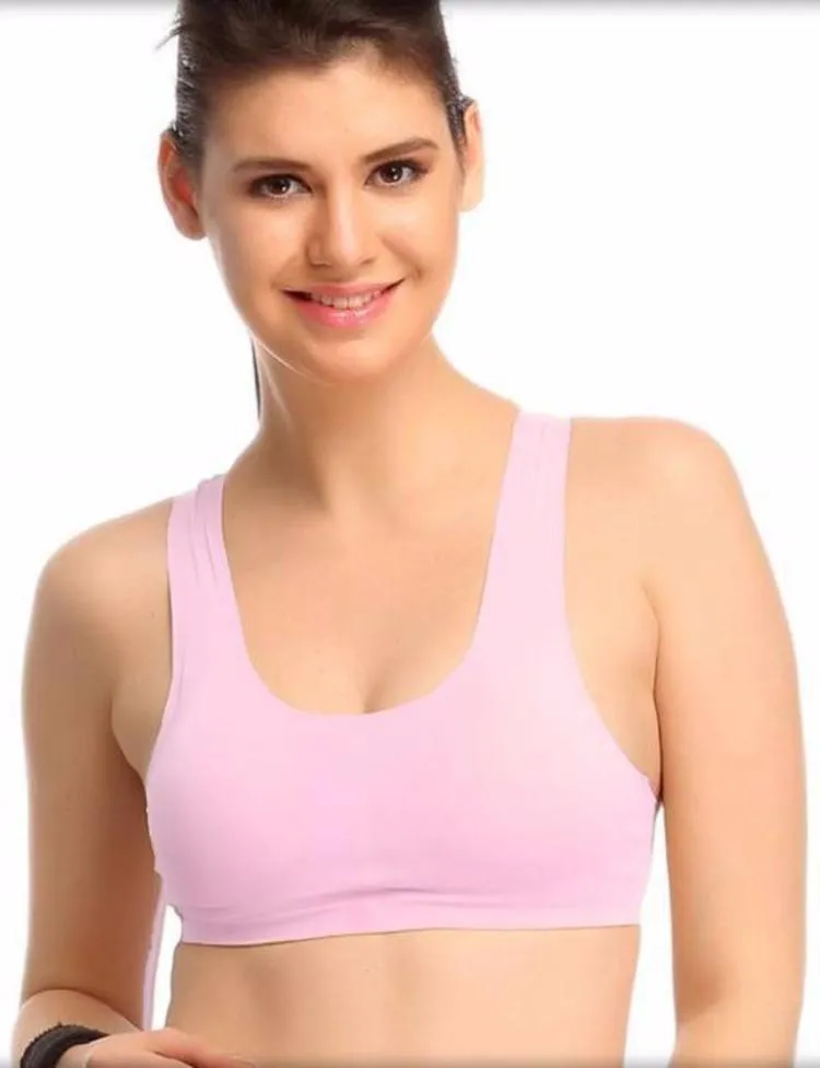 Pack of 3 - Padded Polyamide Sports Bra