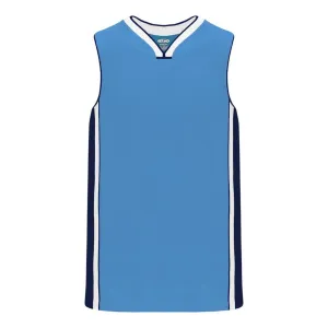 Pro B1715 Basketball Jersey Sky Blue-Navy-White