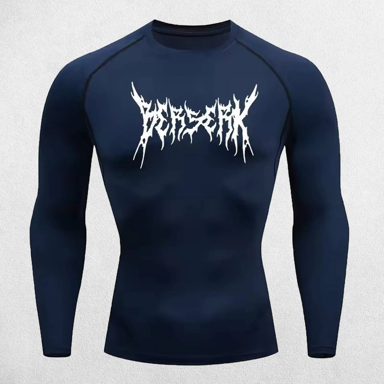 Quick Dry Rash Guard Berserk Printed Men’s Athletic Compression T-Shirt