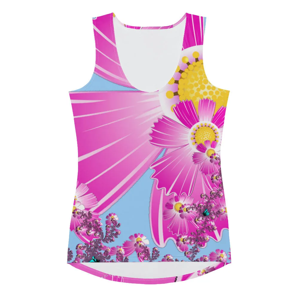 "Mystical Butterfly Bliss" Collection - Designer Tank Top