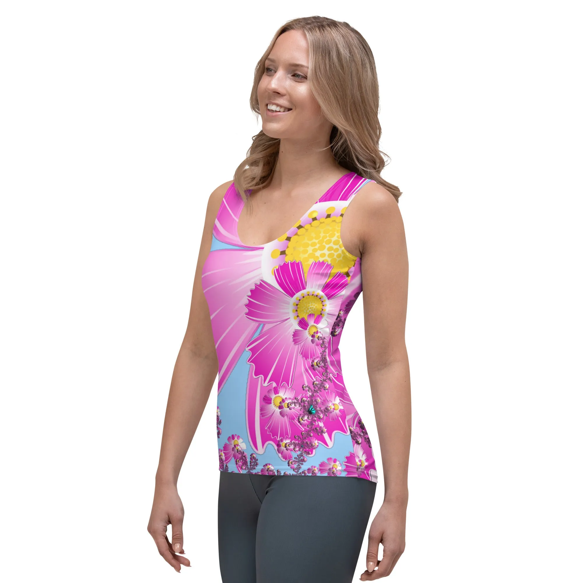 "Mystical Butterfly Bliss" Collection - Designer Tank Top