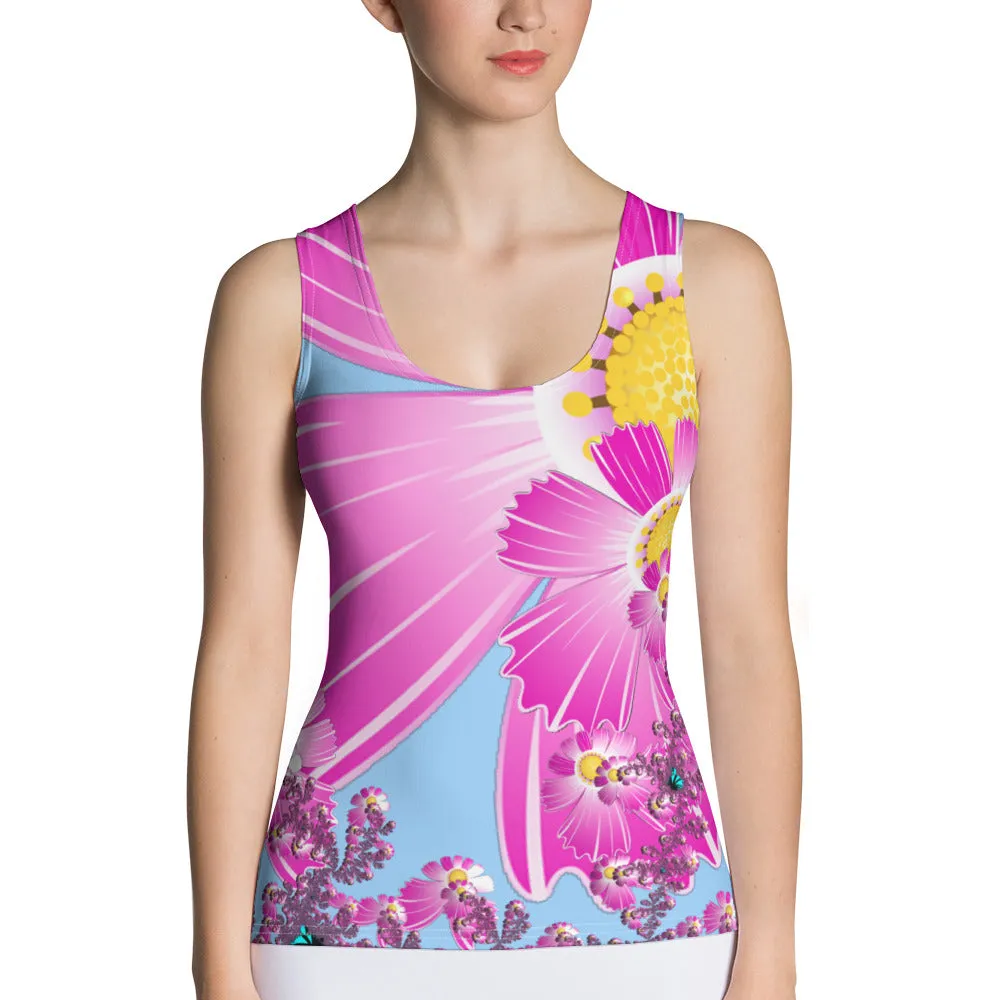 "Mystical Butterfly Bliss" Collection - Designer Tank Top