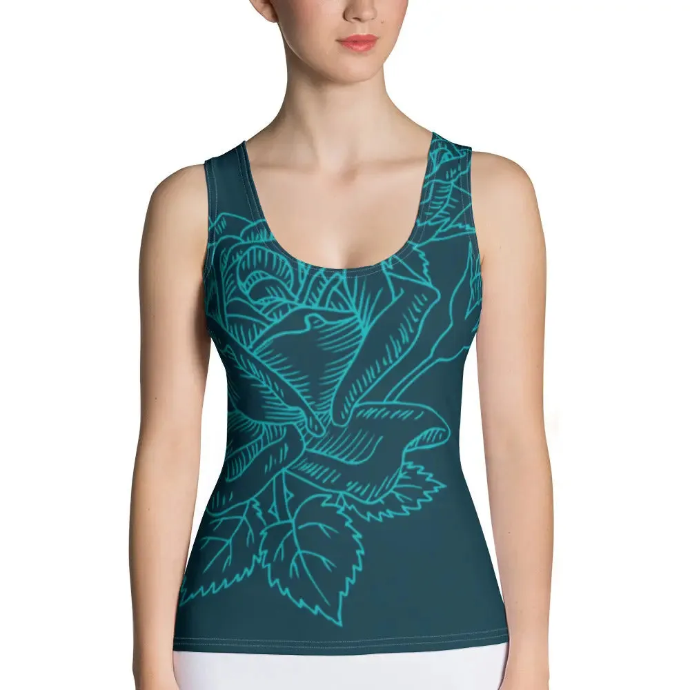"Rose" Collection - Yoga Tank Top