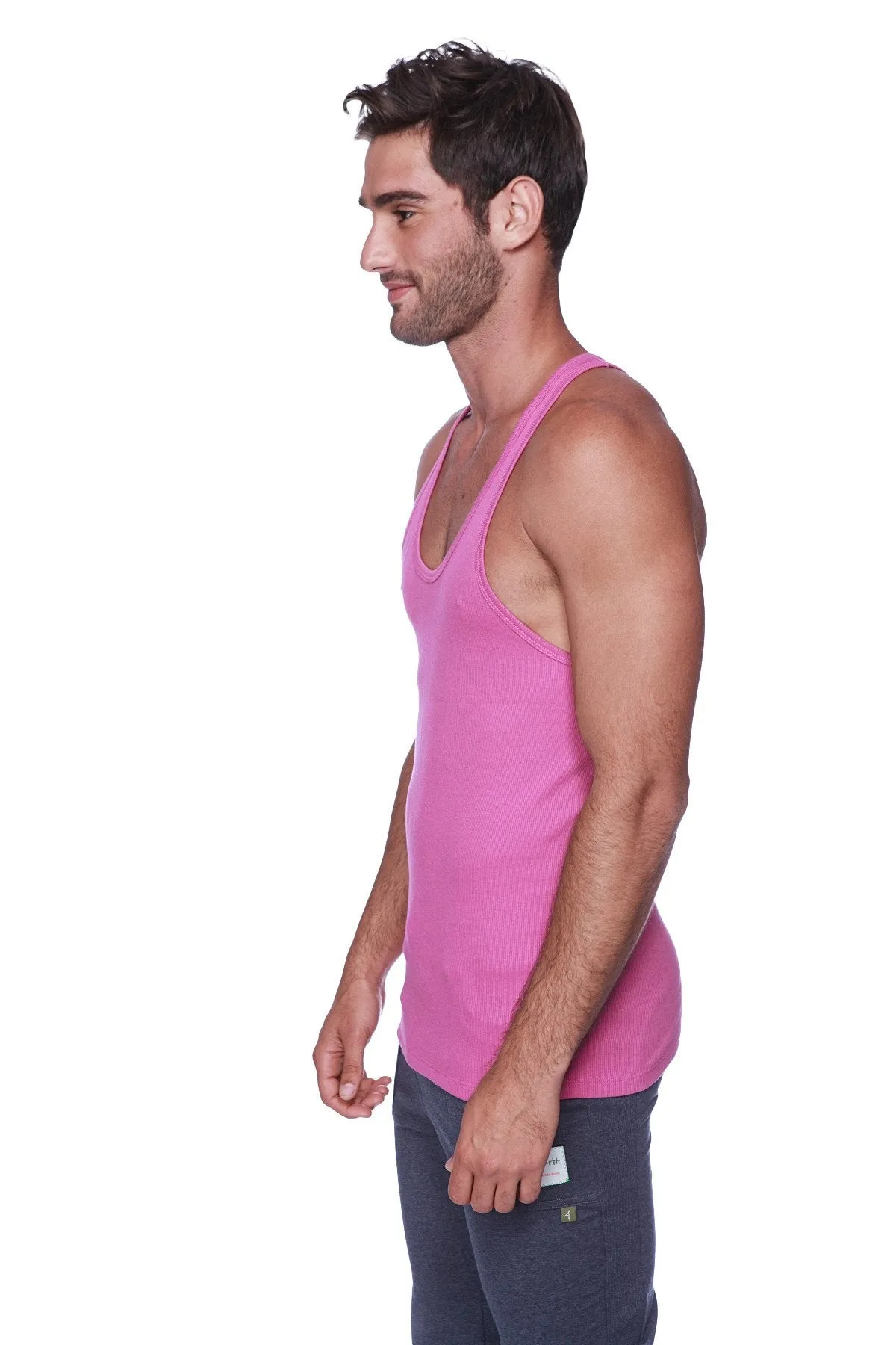 Racerback Yoga Tank Top (Berry)