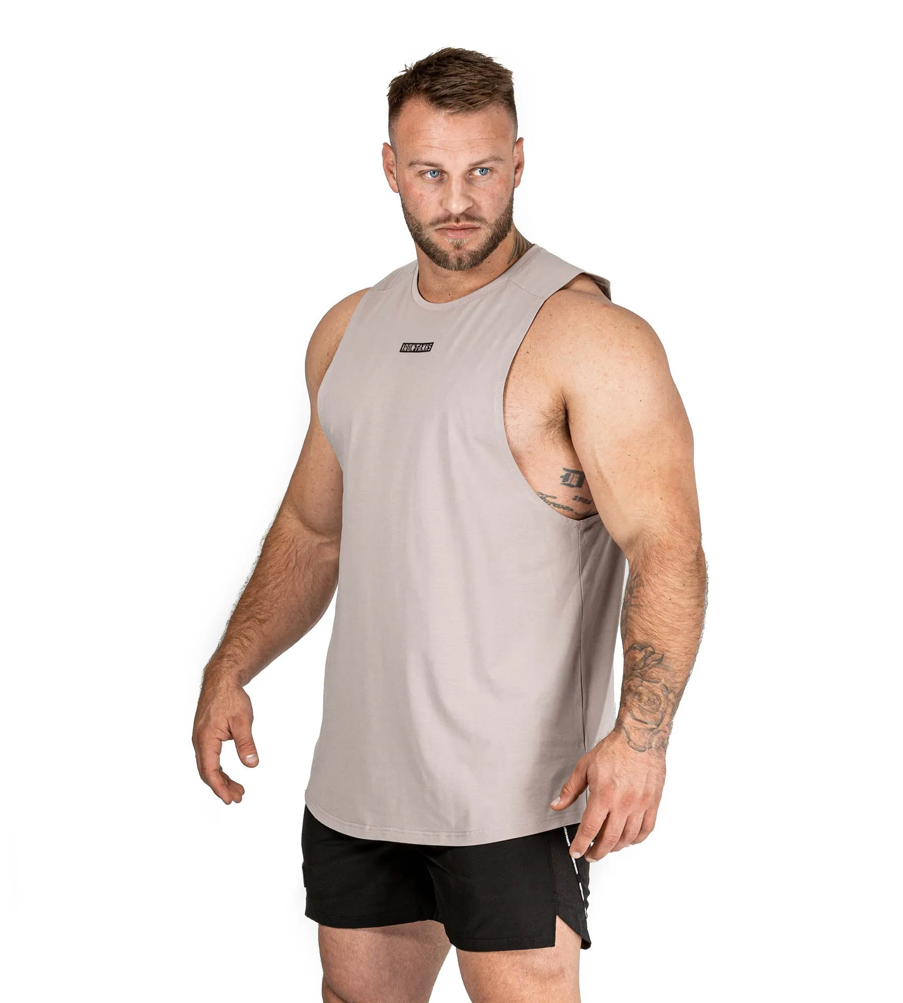 Raider Muscle Tank - Bone