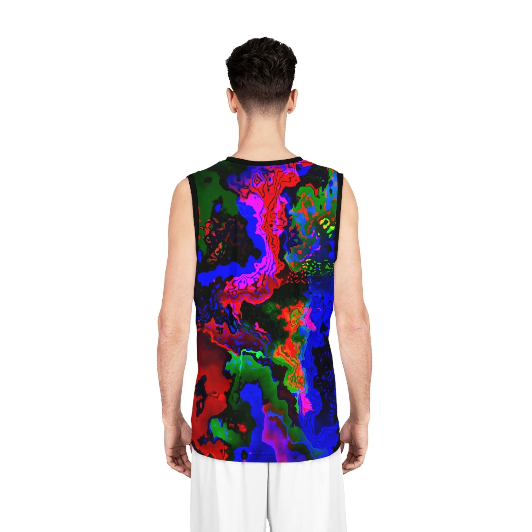 Rainbow in the Darkness Basketball Jersey