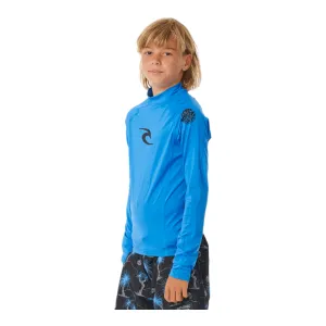 Rip Curl Brand Wave UV Long Sleeve Rash Vest - Boys (8-16 years)