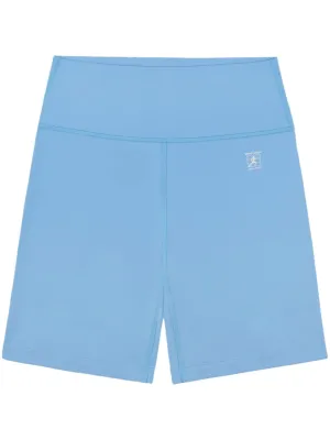 Runner logo-print shorts